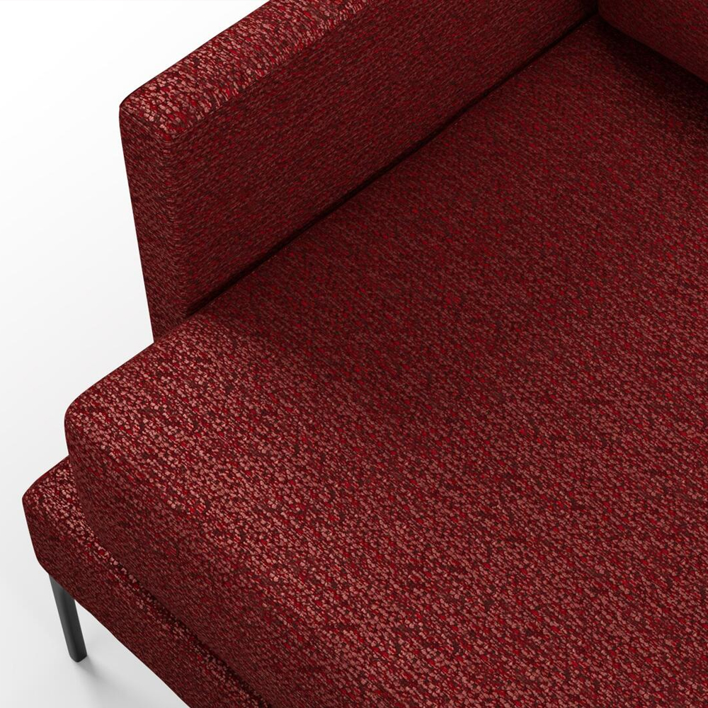 Мебельная ткань Шенилл бордовый цвет 138 см T4-23