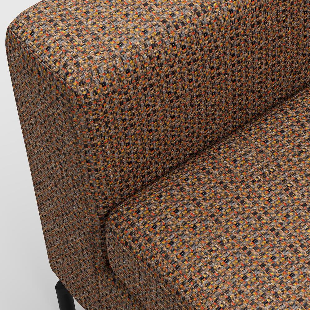 Мебельная ткань Шенилл терракотовый цвет 142 см T4-58