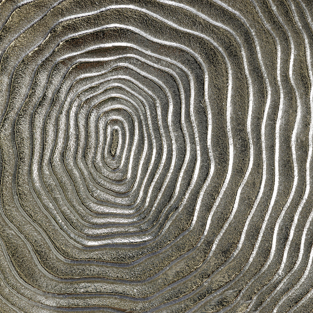 Металлический кофейный столик Puddle Silver