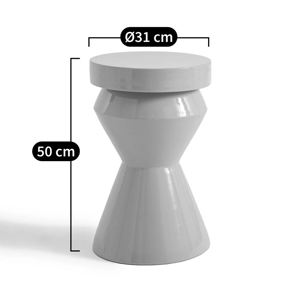 Металлический приставной столик Africano