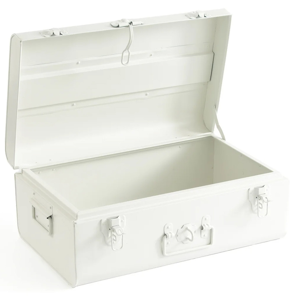 Металлический сундук Metal Chest White