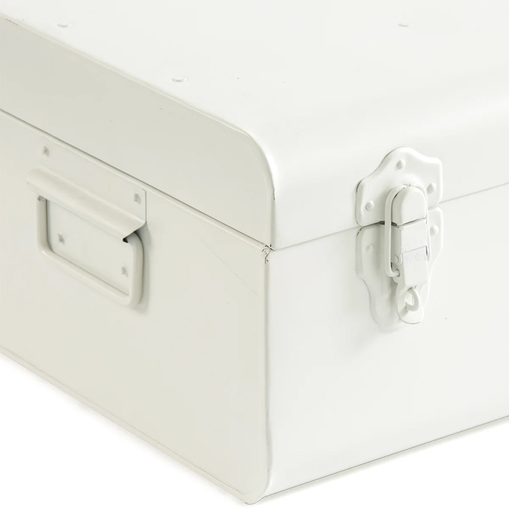 Металлический сундук Metal Chest White