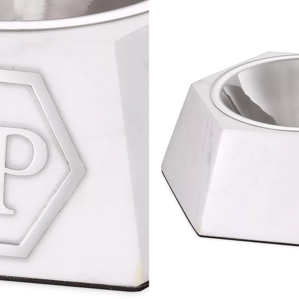 Миска для корма Dog Food bowl Nice L White