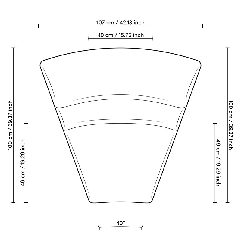 Модульный диван Eichholtz Sofa Lindau Inside Corner