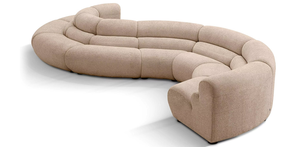 Модульный диван Eichholtz Sofa Lindau Inside Corner Sand