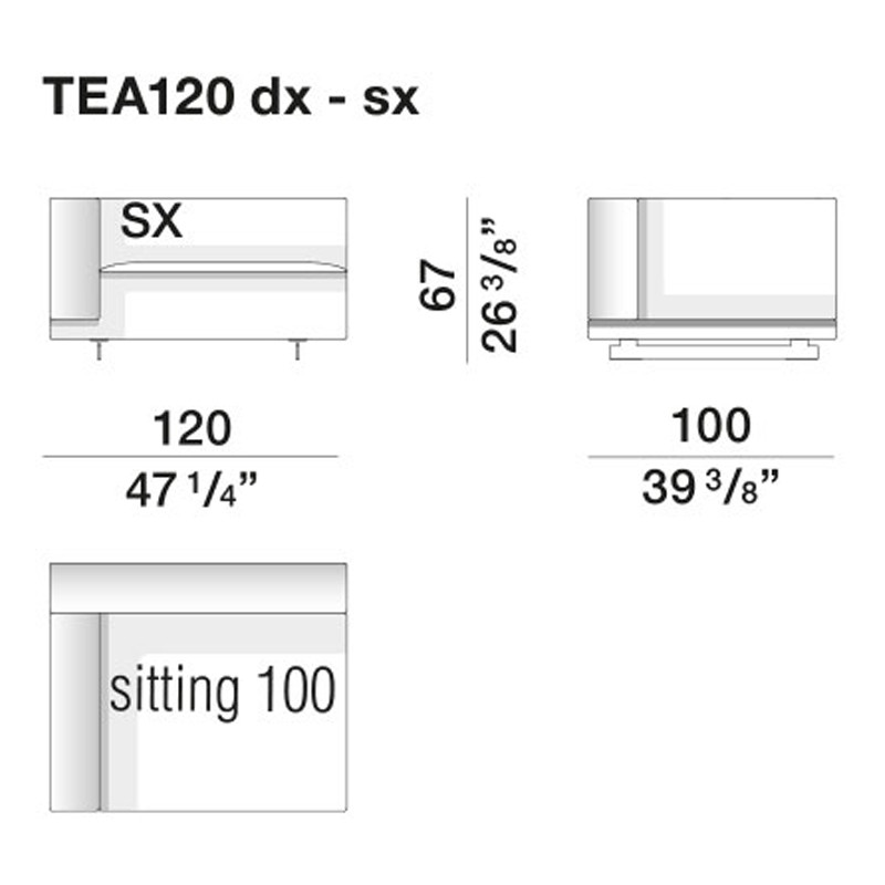 Модульный диван MARTEEN Modular Sofa