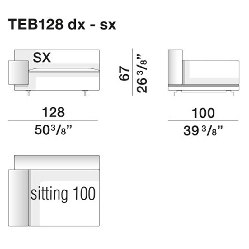 Модульный диван MARTEEN Modular Sofa