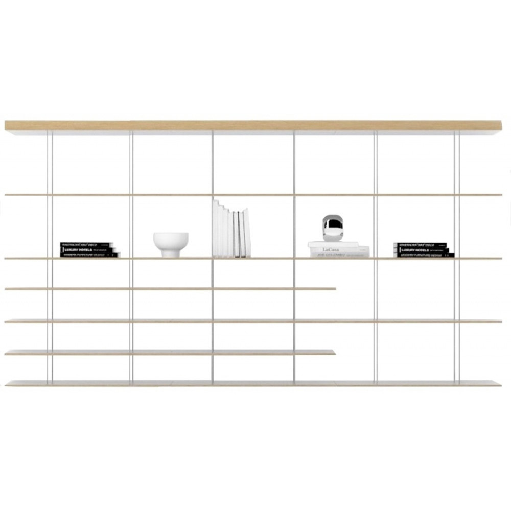 Модульный навесной стеллаж GRADUATE Bookshelves