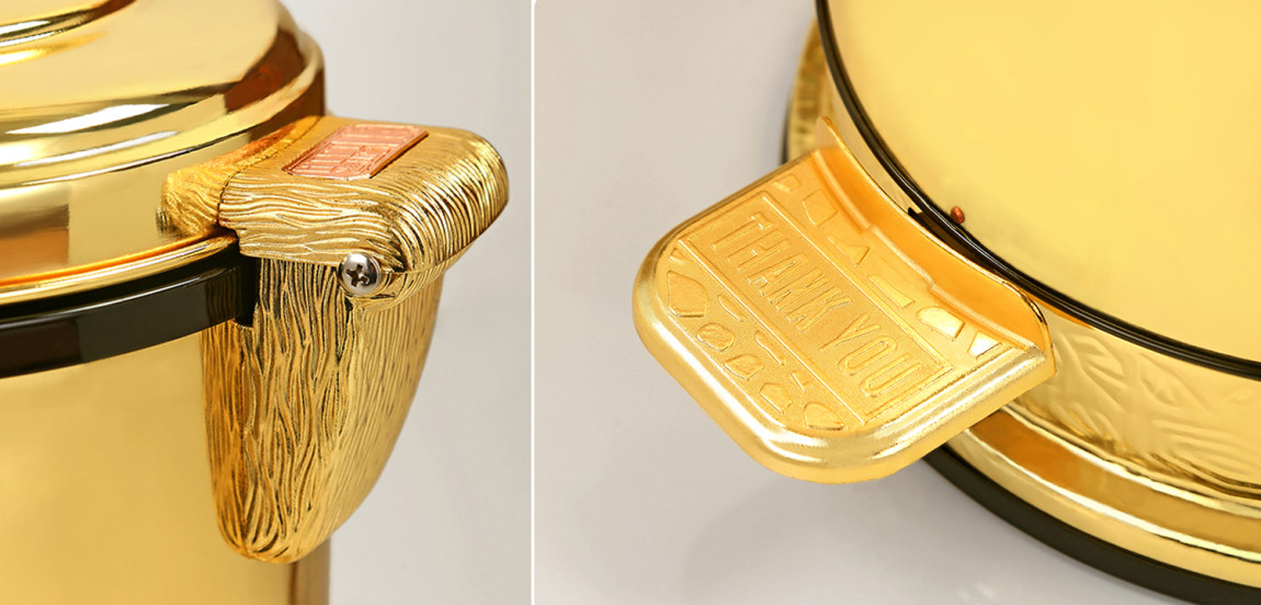 Мусорная корзина Gold Teege