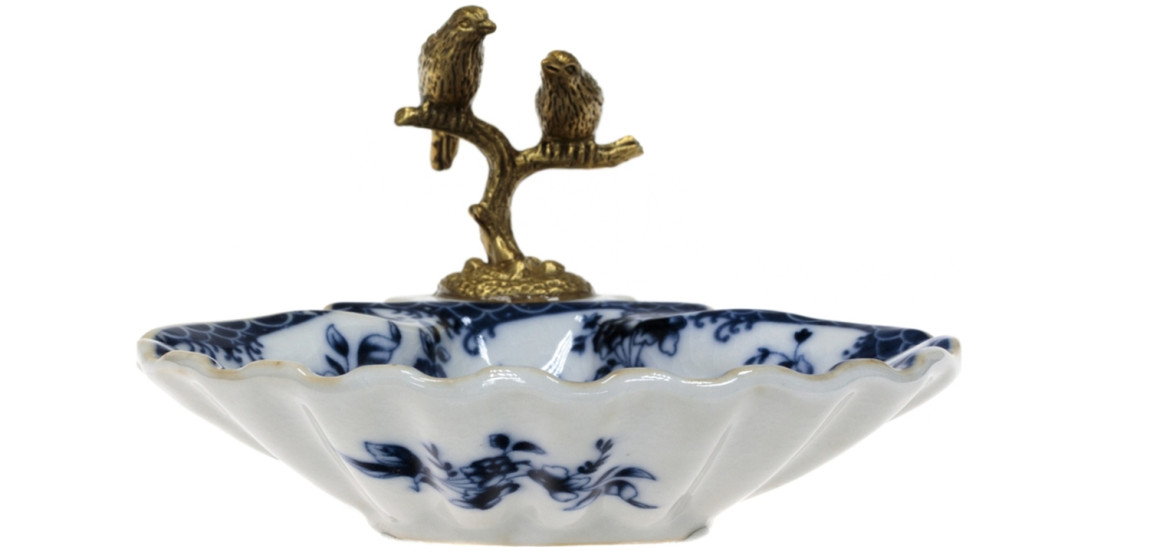 Мыльница Blue and Bronze Birds