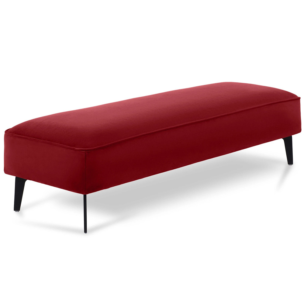 Мягкая банкетка с велюровой обивкой Velours