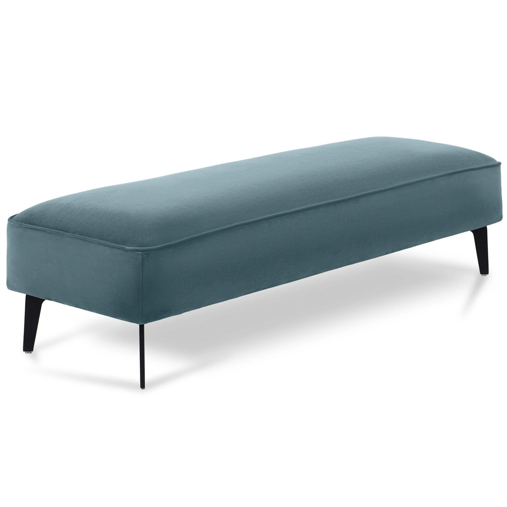 Мягкая банкетка с велюровой обивкой Velours