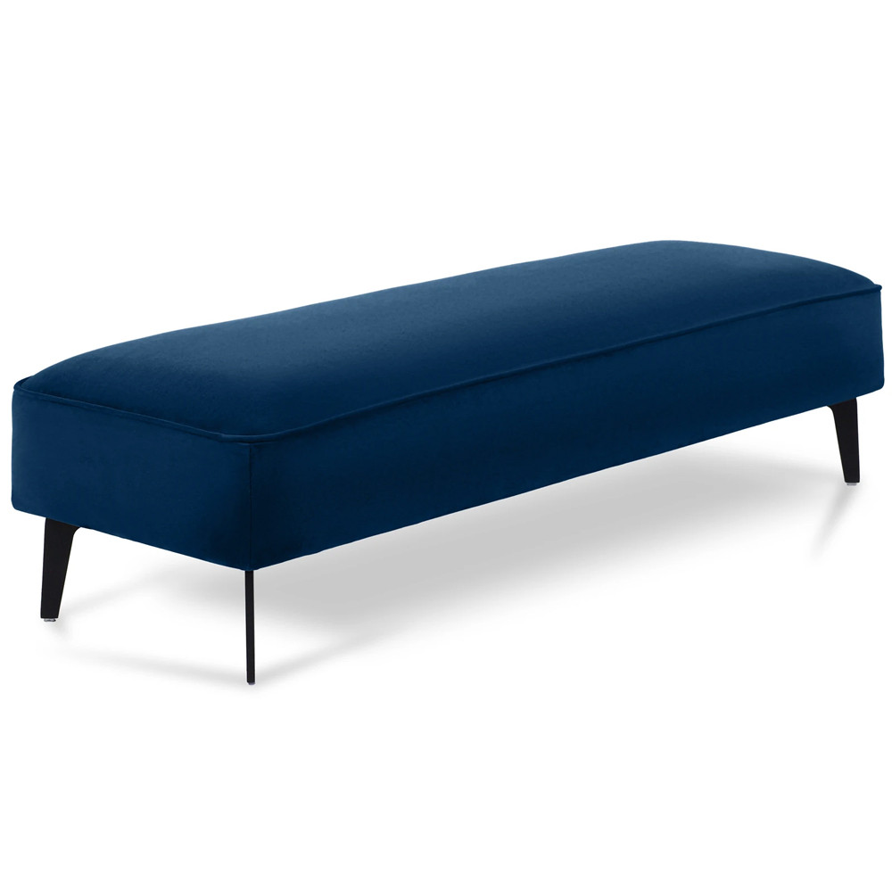 Мягкая банкетка с велюровой обивкой Velours