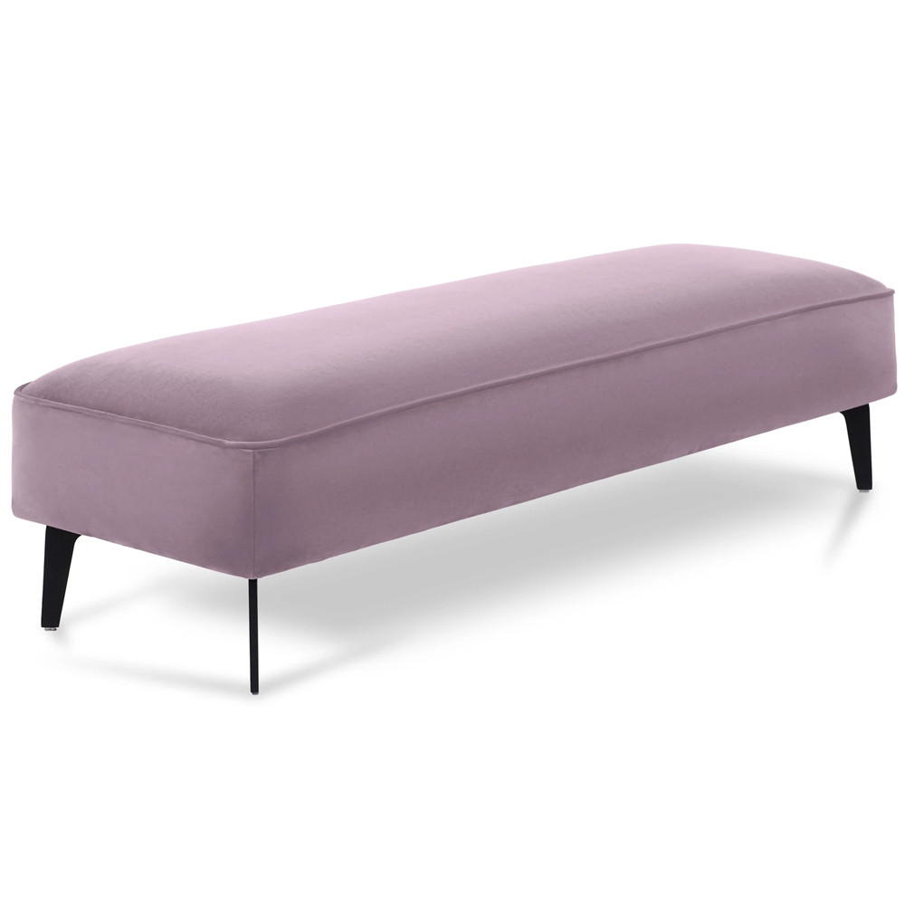 Мягкая банкетка с велюровой обивкой Velours