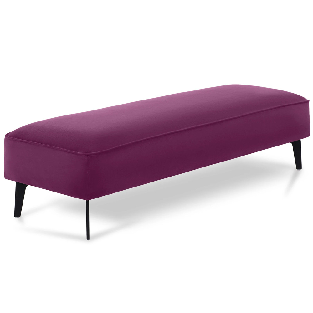 Мягкая банкетка с велюровой обивкой Velours