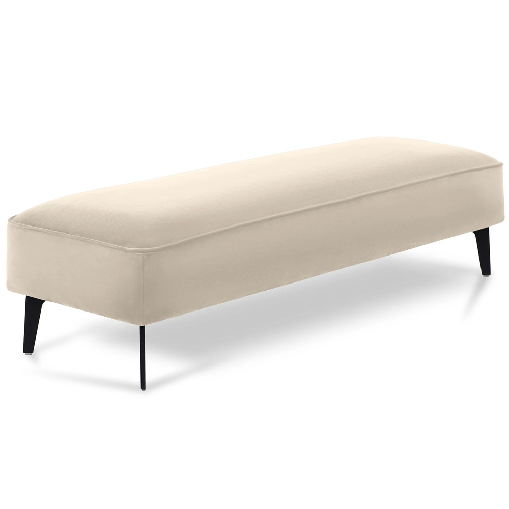 Мягкая банкетка с велюровой обивкой Velours