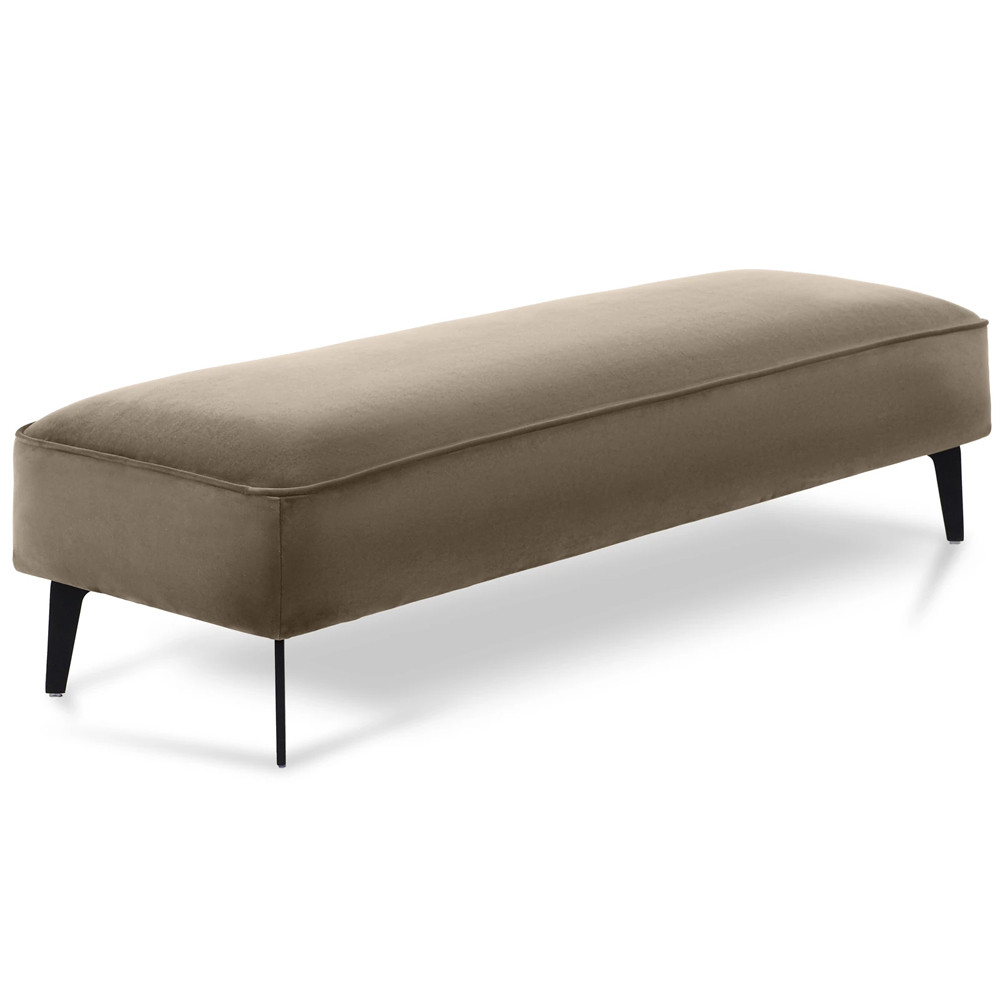 Мягкая банкетка с велюровой обивкой Velours