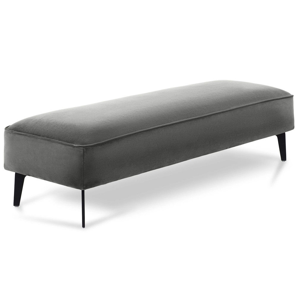 Мягкая банкетка с велюровой обивкой Velours