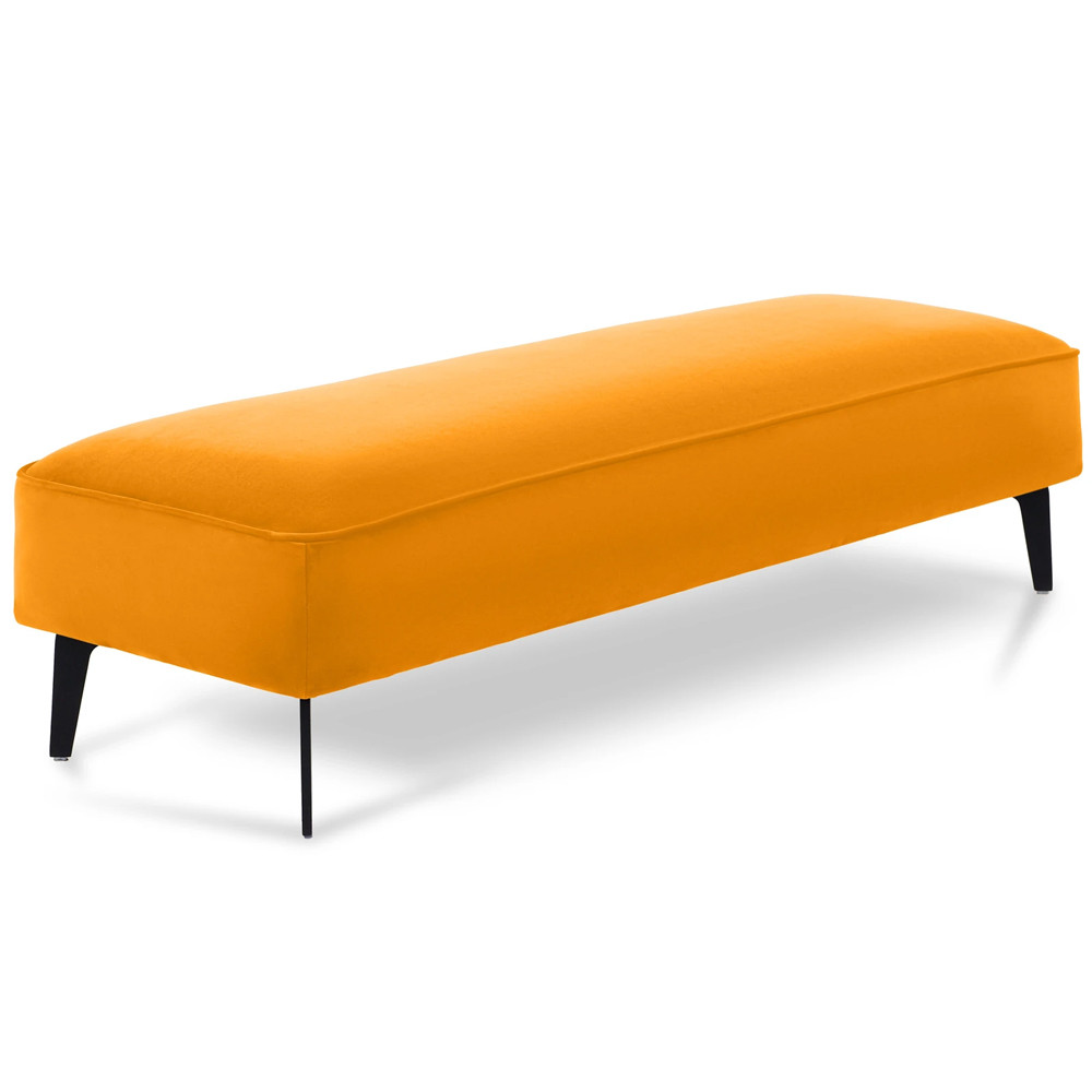 Мягкая банкетка с велюровой обивкой Velours