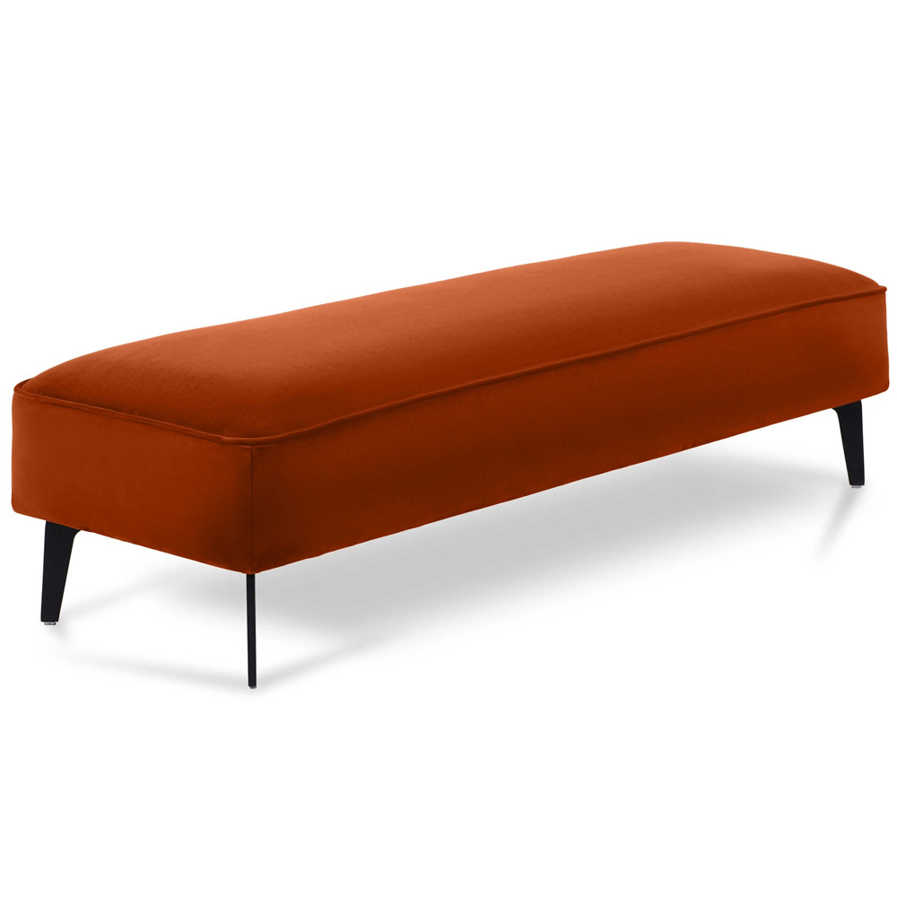 Мягкая банкетка с велюровой обивкой Velours