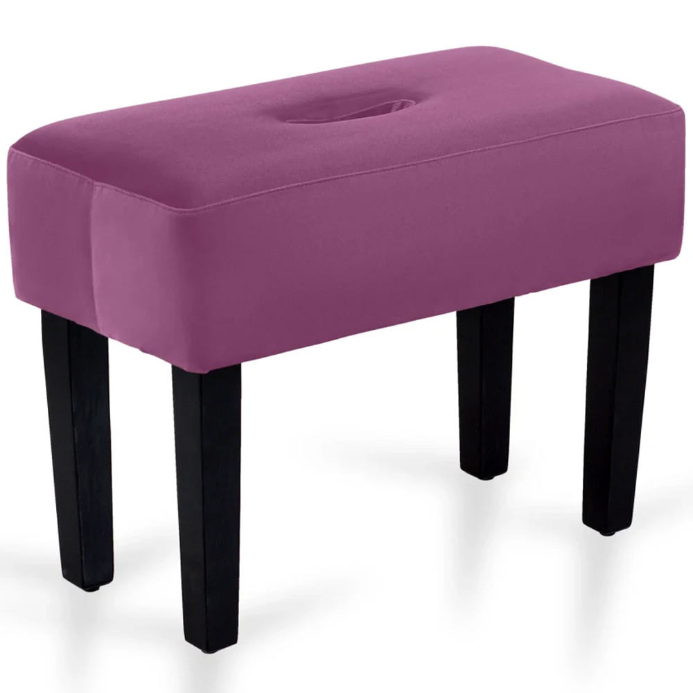 Мягкий пуф на черных ножках Winton Pouf