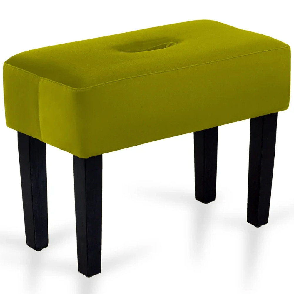 Мягкий пуф на черных ножках Winton Pouf
