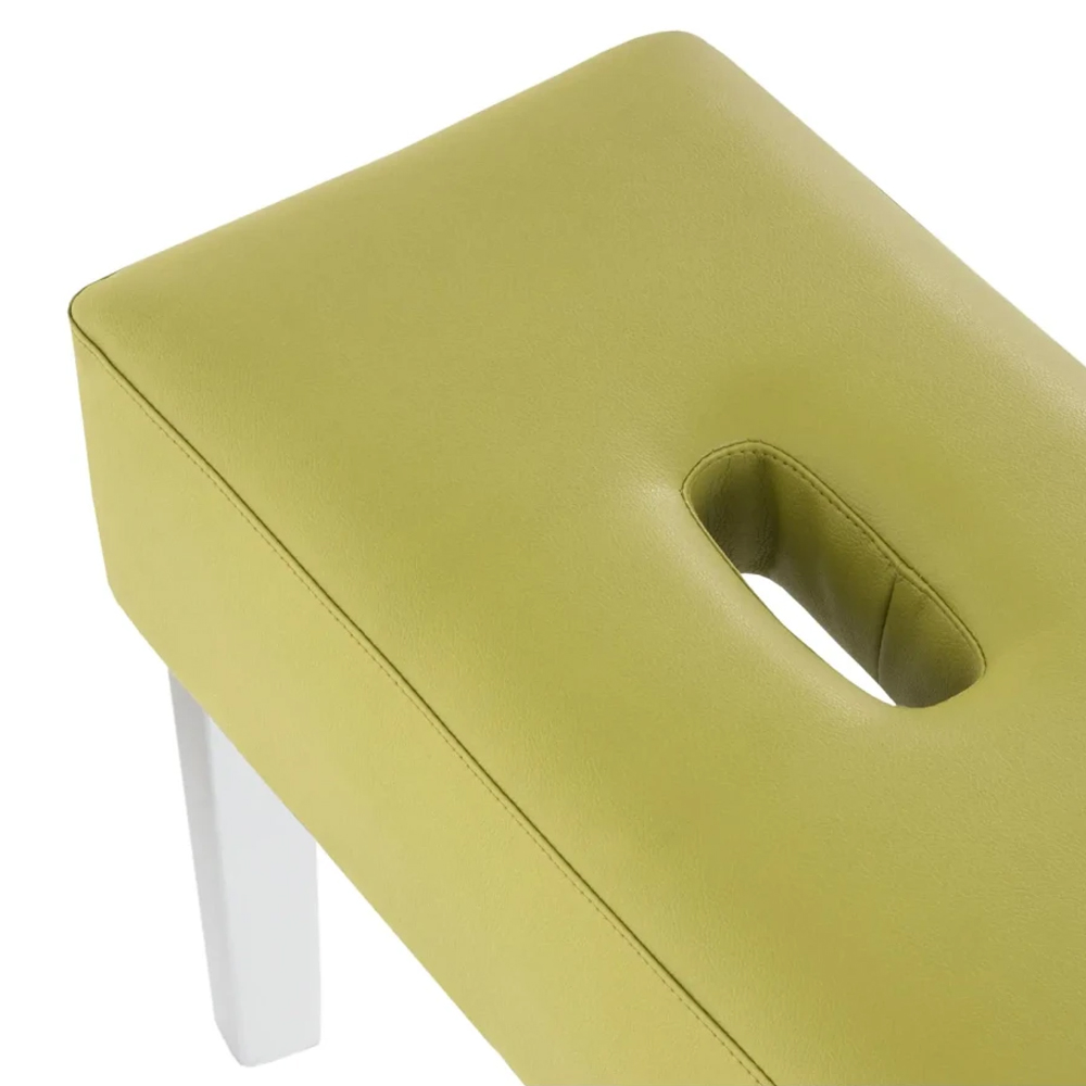 Мягкий пуф на белых ножках Winton Pouf