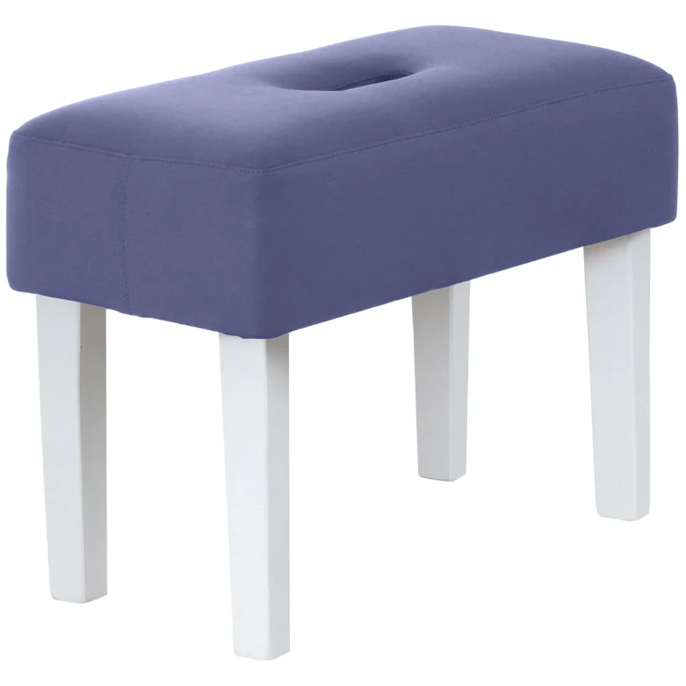 Мягкий пуф на белых ножках Winton Pouf