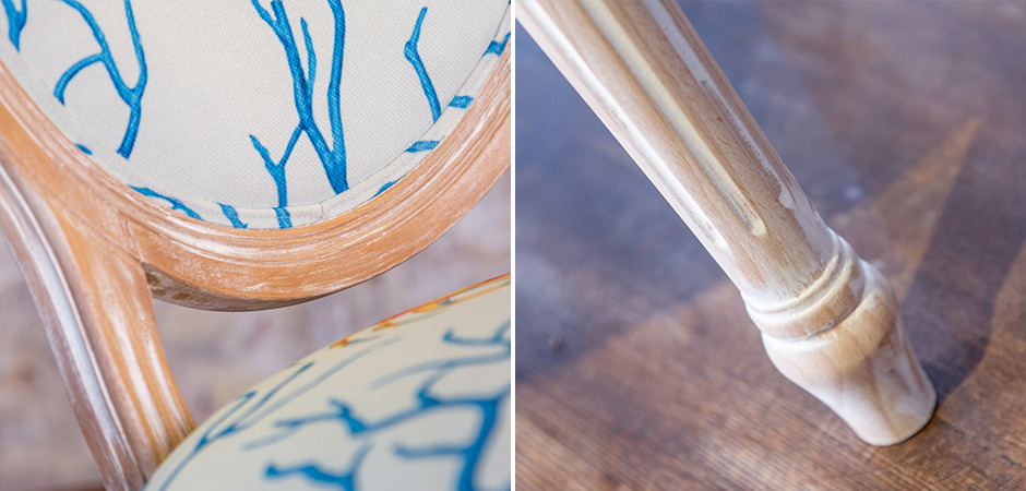 Мягкий стул Seabed Print 2