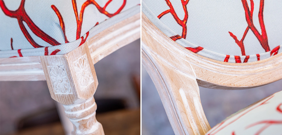 Мягкий стул Seabed Print 9