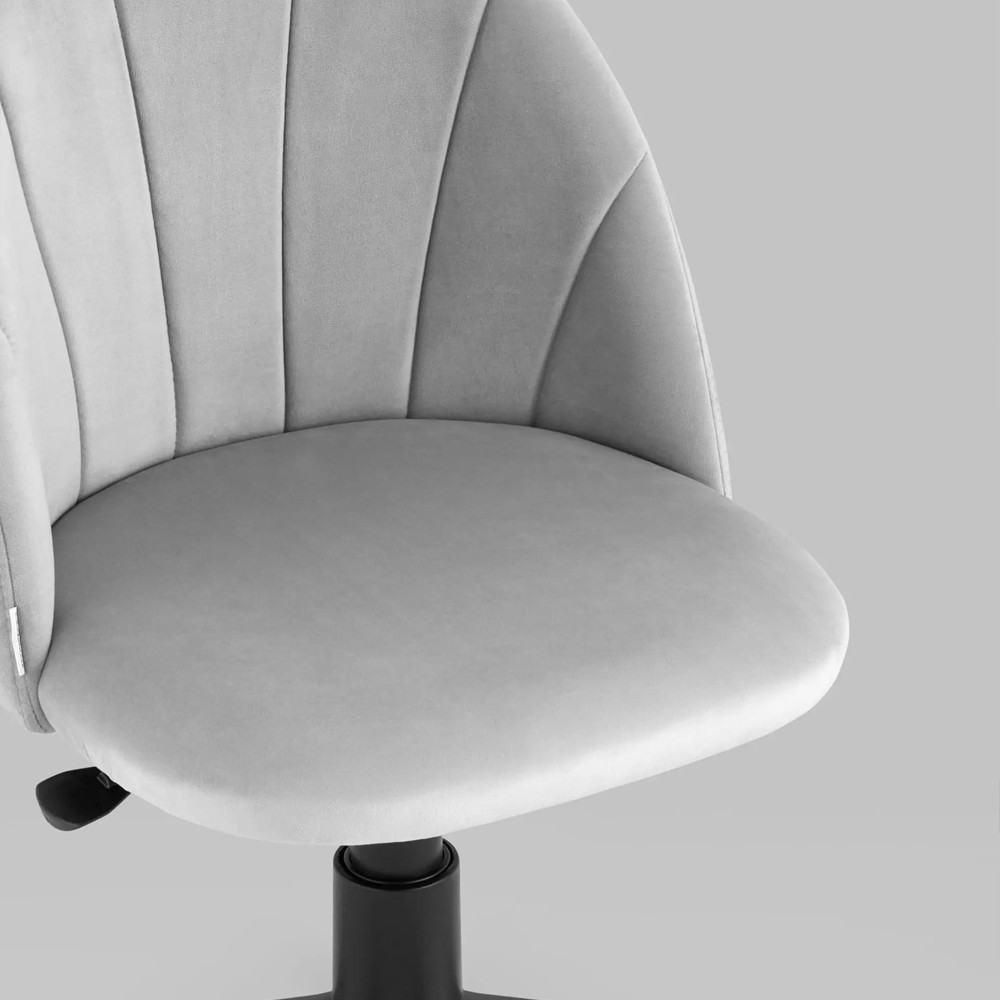 Мягкое компьютерное кресло Venus Grey