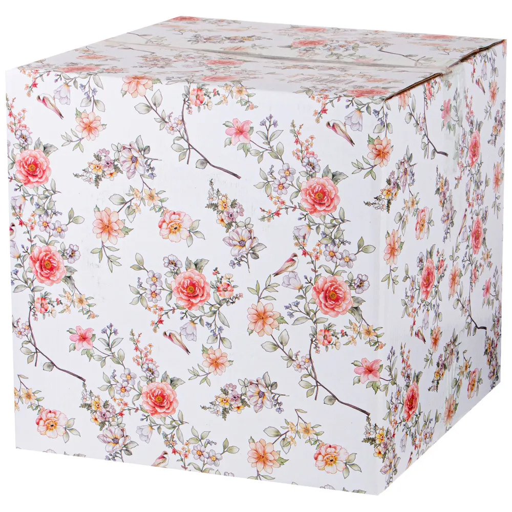 Набор посуды обеденный из фарфора на 6 персон 18 предметов Flower Porcelain Collection