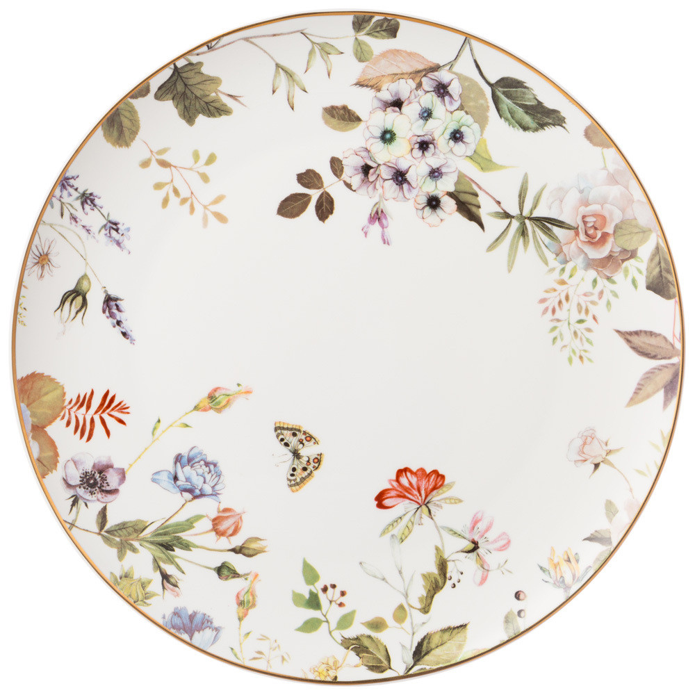 Набор посуды обеденный на 4 персоны 12 предметов Garden Whisper Porcelain Set