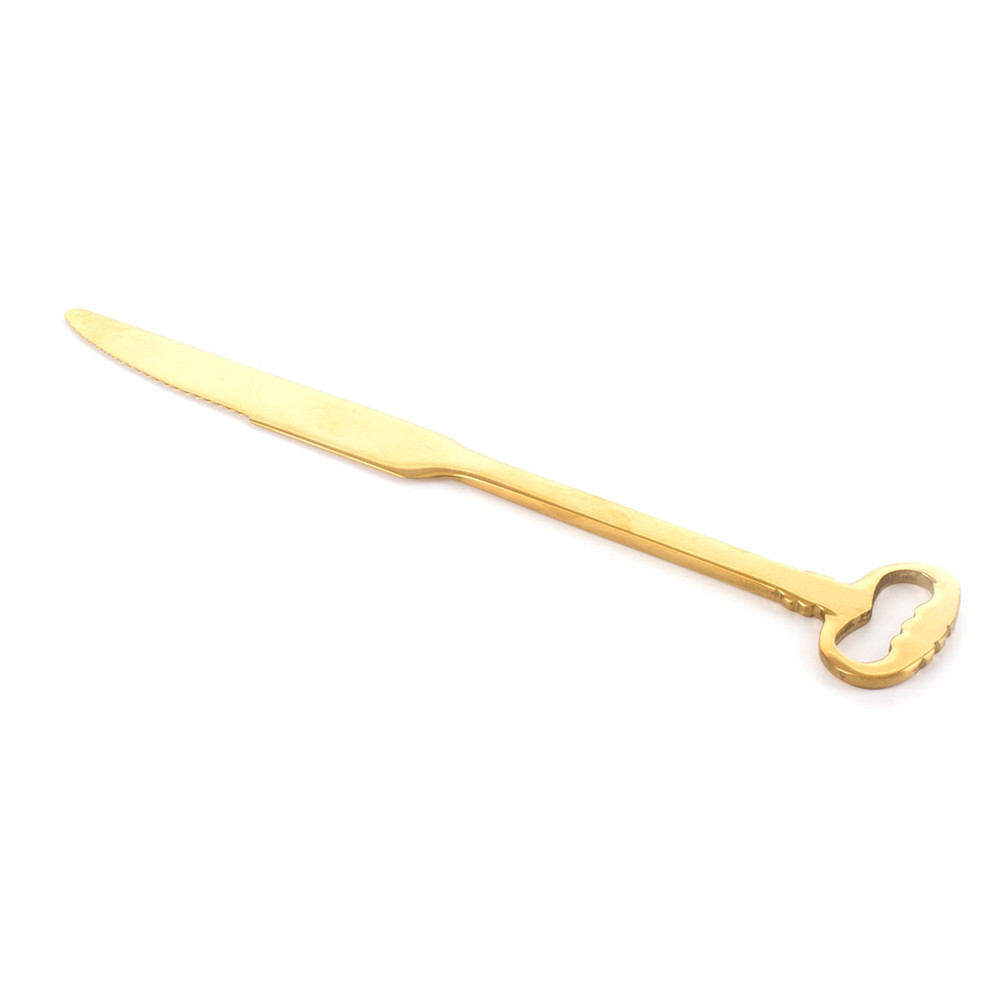 Набор столовых приборов Seletti Keytlery Gold set of 6