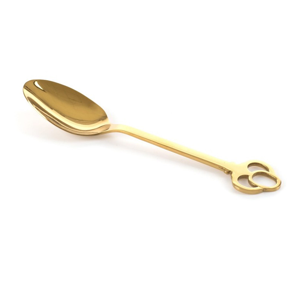 Набор столовых приборов Seletti Keytlery Gold set of 6