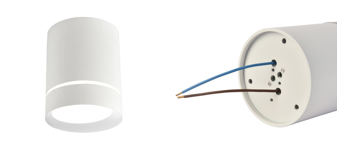 Накладной белый спот Pointo One