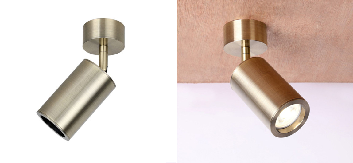Накладной поворотный спот Modern Spot Brass