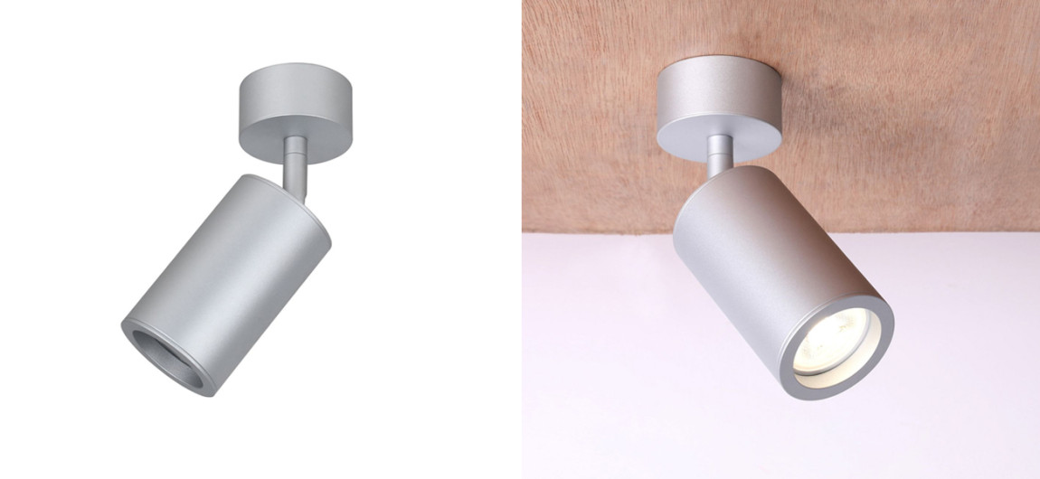 Накладной поворотный спот Modern Spot Silver