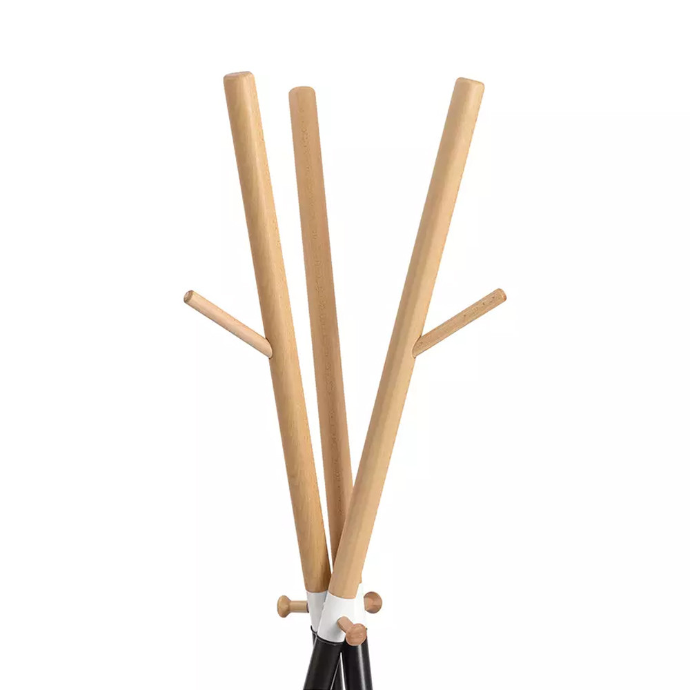 Напольная вешалка в сочетании металла и дерева Branches Hangers