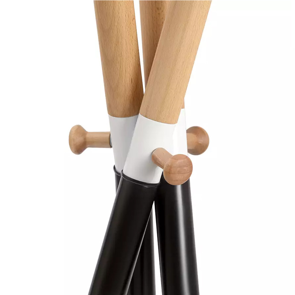 Напольная вешалка в сочетании металла и дерева Branches Hangers