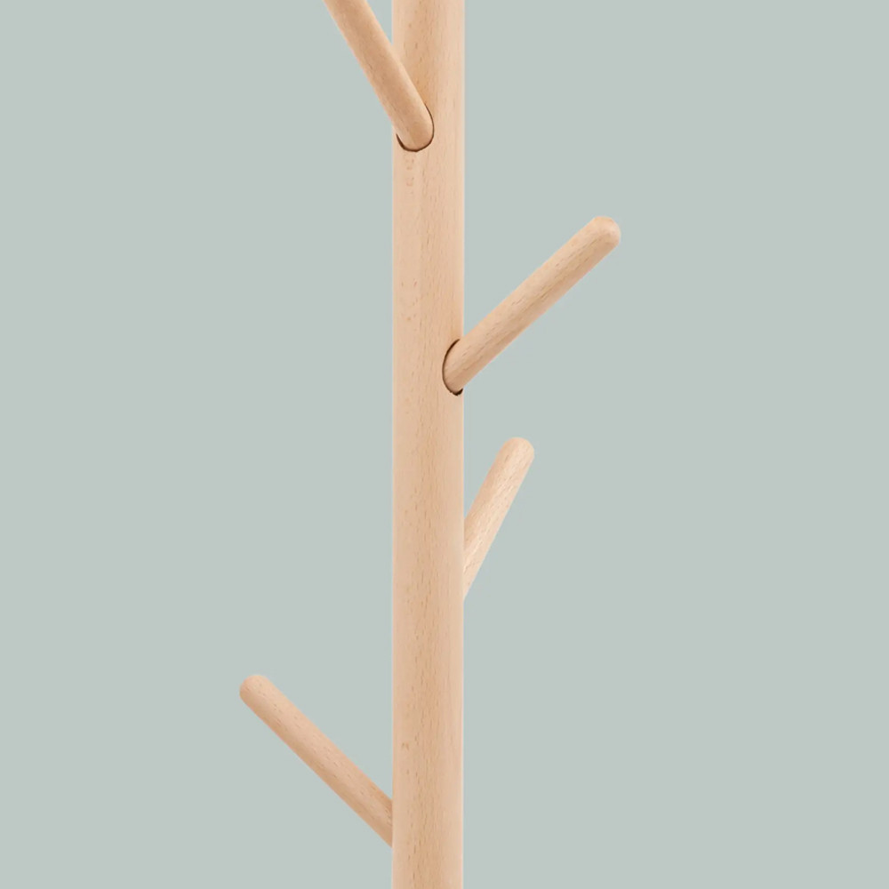 Напольная вешалка из массива бука Branches Hangers Light