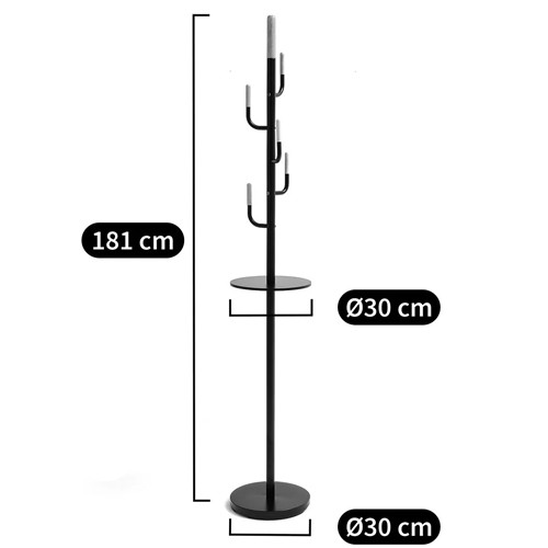 Напольная вешалка из металла и дерева Polly Floor Hanger