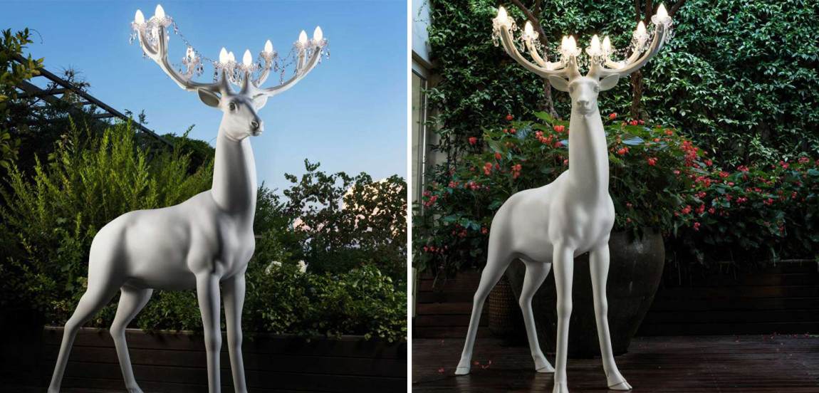 Напольный Cветильник Олень Qeeboo SHERWOOD