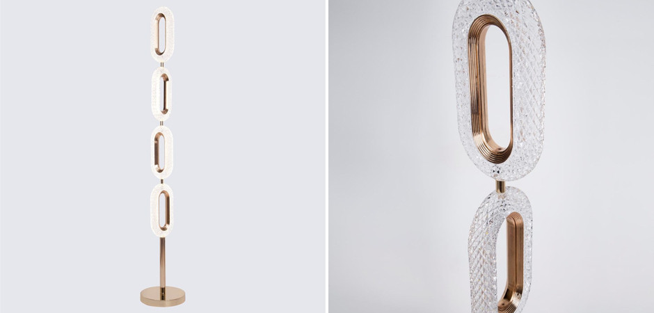 Напольный светильник Oculus Lights Золото