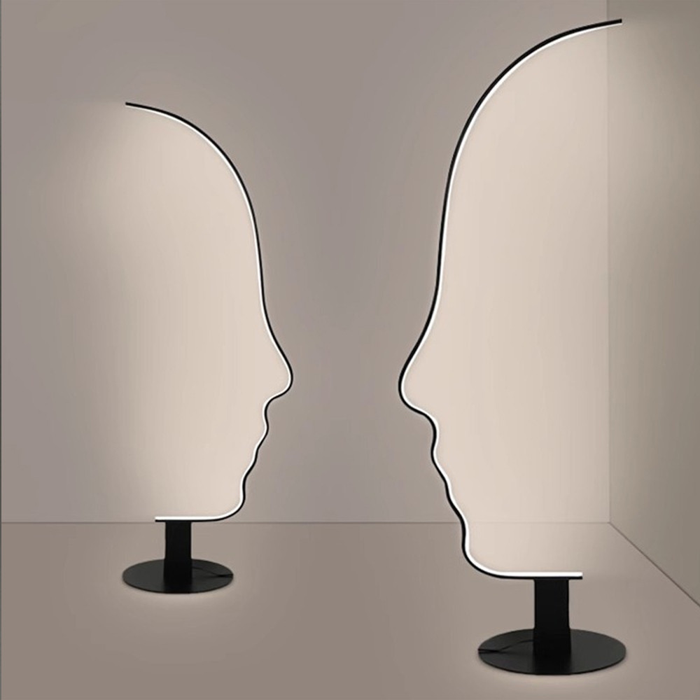 Напольный светильник Профиль Лица Face Contour