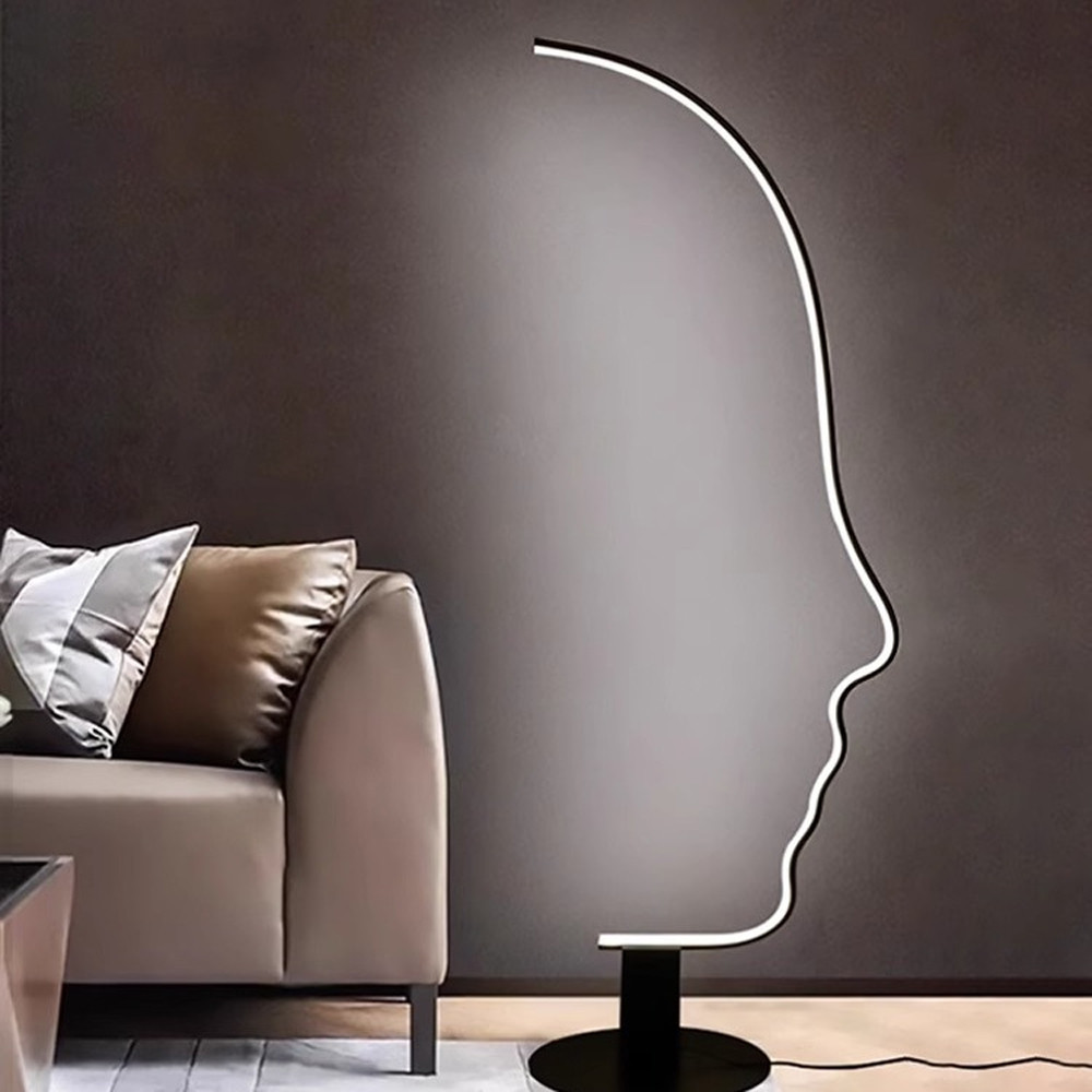 Напольный светильник Профиль Лица Face Contour