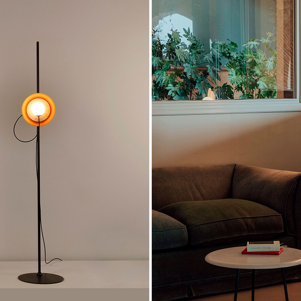 Напольный светильник с магнитным плафоном MARGOTT FLOR LAMP