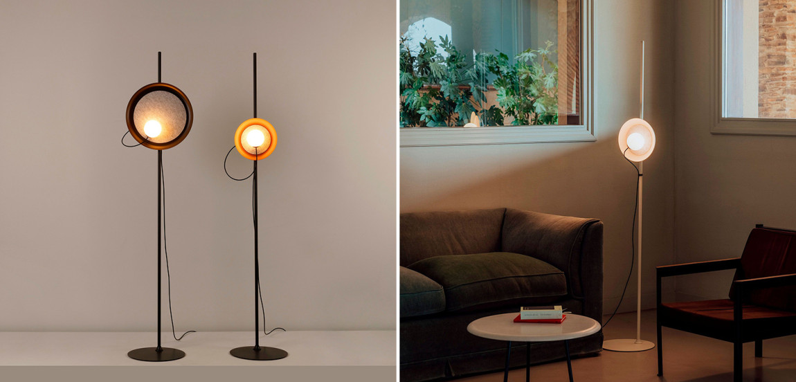 Напольный светильник с магнитным плафоном MARGOTT FLOR LAMP