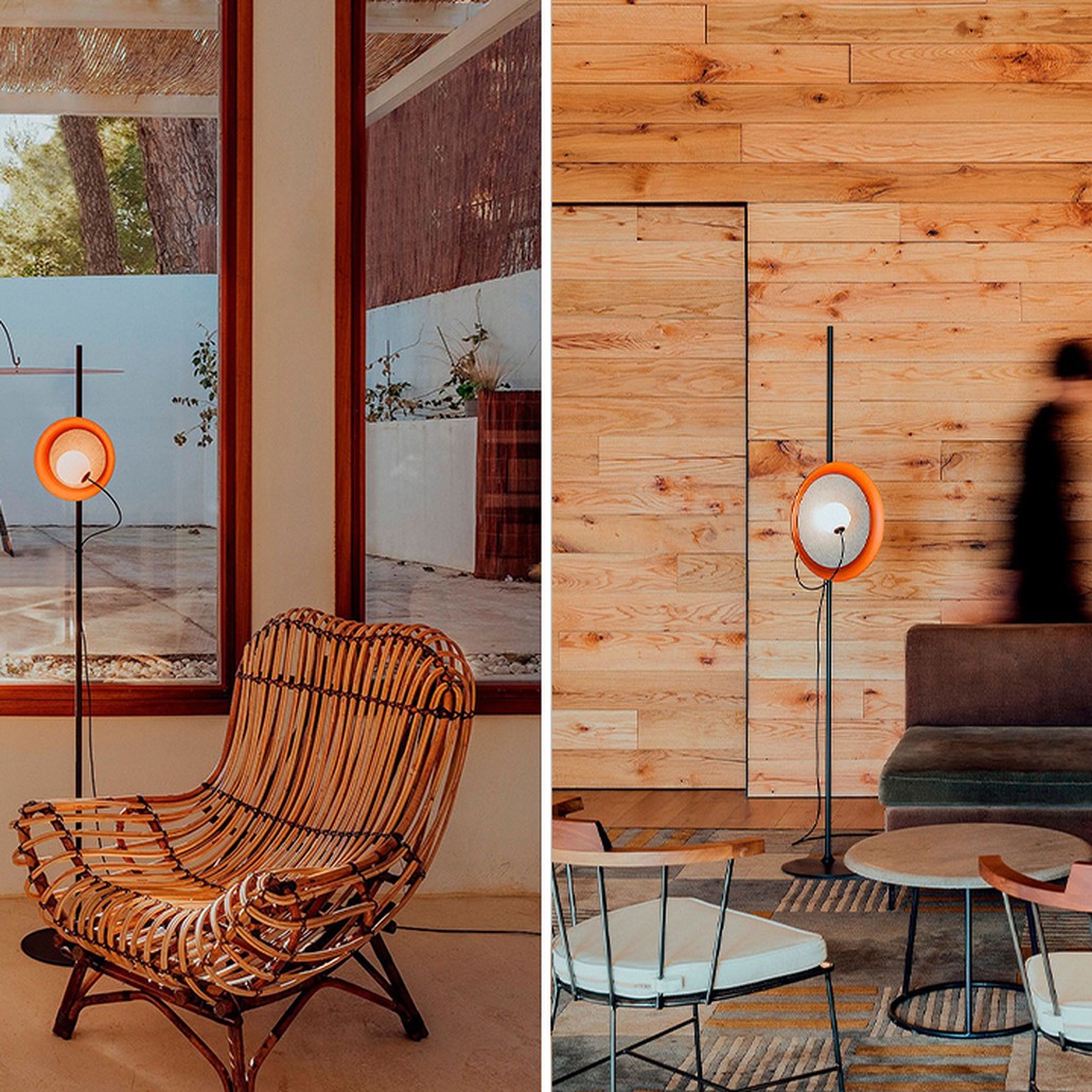 Напольный светильник с магнитным плафоном MARGOTT FLOR LAMP