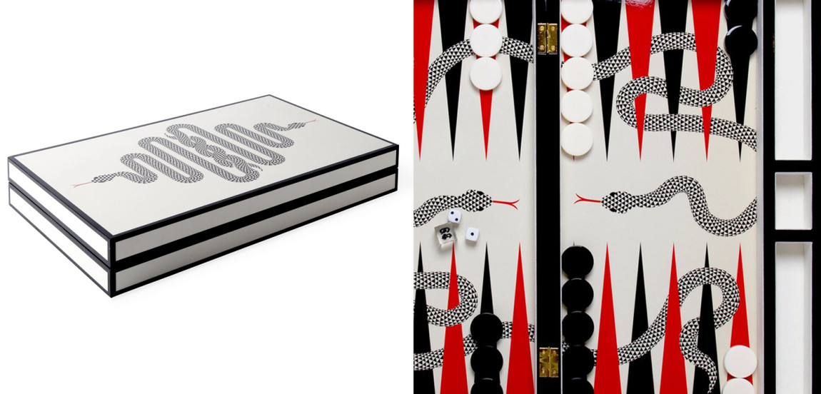 Нарды  EDEN BACKGAMMON SET Jonathan Adler
